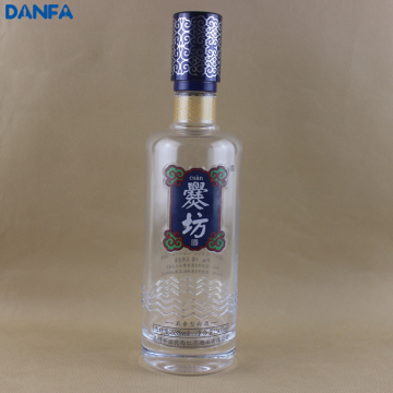 Custom Imprinted Glass Bottle for Spirits