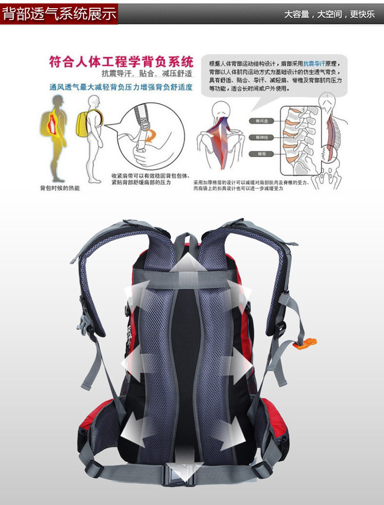 waterproof hiking backpack