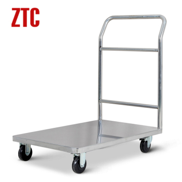 Stainless steel platform trolley,mobile flatbed trolley hot sale