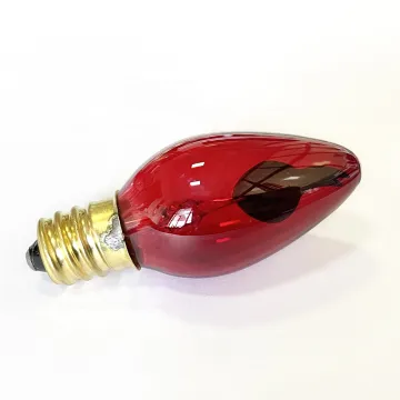 Flicker Flame LED Candle Lights for Outdoor Christmas Decoration - C7 3W
