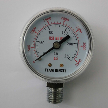 HIGH QUALITY 40mm stainless steel tire pressure gauge