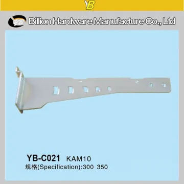 metal hanging glass brackets/wood brackets