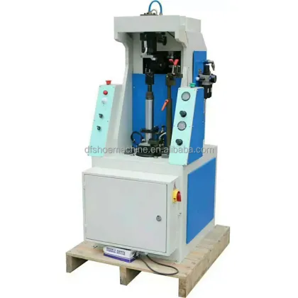 Automatic Leather Shoe Heel Seat Side Flattening Pounding Machine