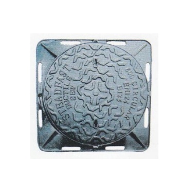 EN124 standard heavy duty cover 800mm ductile iron cover cheap manhole cover