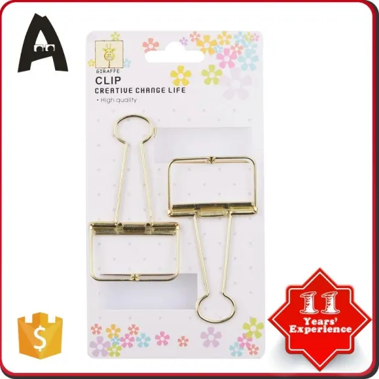 On-time delivery factory supply desktop display metal clips