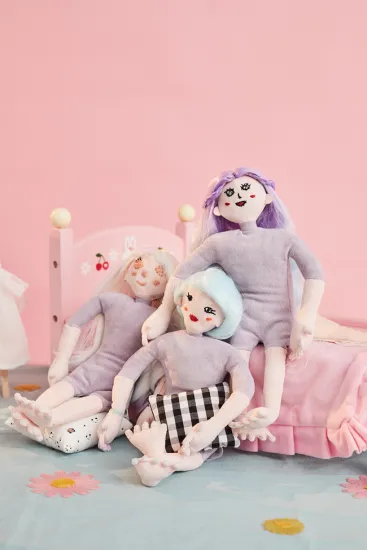 customize soft doll girl stuffed plush toy