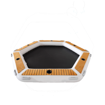 Hexagon Inflatable Swimming Platform for Party