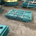 High Manganese Steel C145 C160 Jaw Crusher Parts Jaw Plate for Crushing Rock