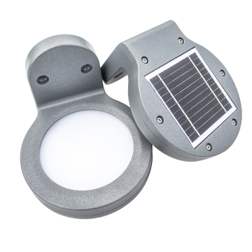 200LM Villa Outdoor Aluminum Solar-Powered LED Wall Light