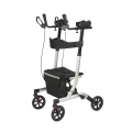 Ayuda para caminar con movilidad de aluminio plegable Rollator