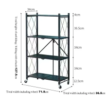 Folding Kitchen Display Rack