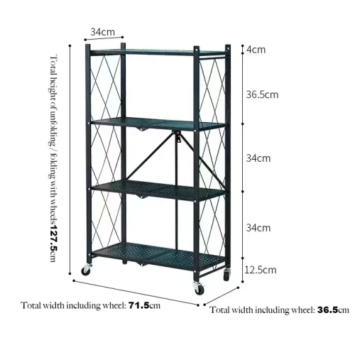 Folding Kitchen Display Rack