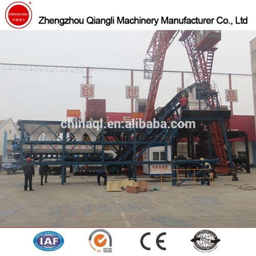 YHZS35 mobile concrete batching plant price for sale