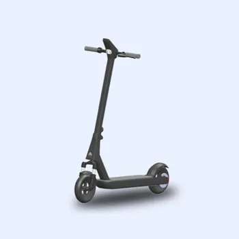 Adult two-wheel shock-absorbing folding electric scooter