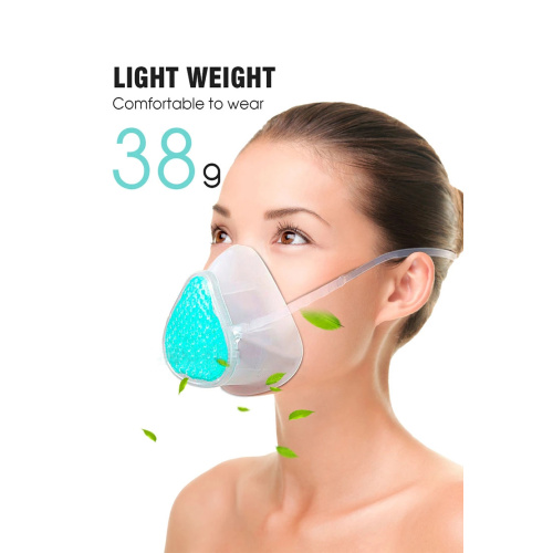 Masque facial réutilisable en silicone de qualité alimentaire lavable