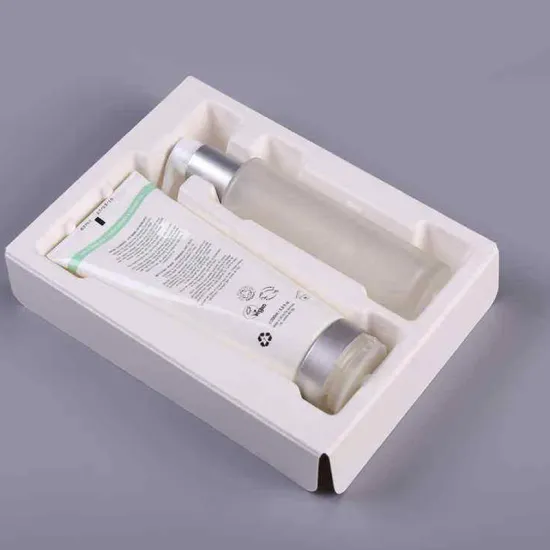 Customized Skincare Bottle & Tube Packaging Insert