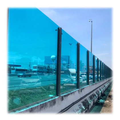 Eco Sound Barrier: Transparent Soundproof Sheet Noise Barrier