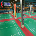 Indoor Badminton Court Mats PVC shuttlecock flooring mat