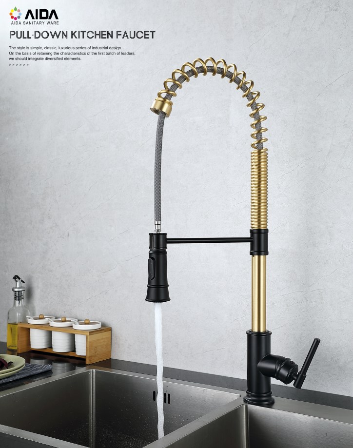 spring kitchen faucet