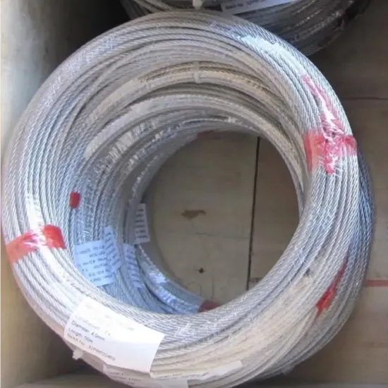 1X19 Dia.8.0mm Stainless steel strand