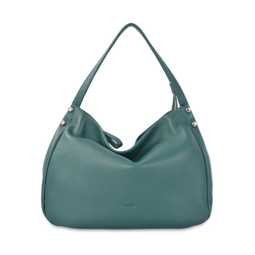 Sling Crossbody Tote Green Large Leather Bag