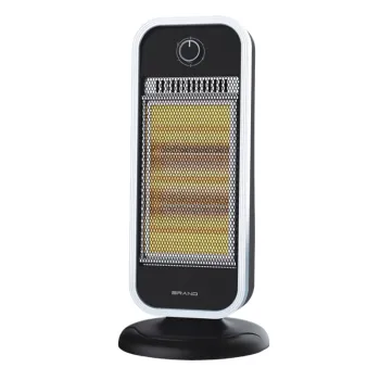2024 New Design 1200W CE Electric Halogen Sun Heater with Oscillating Function