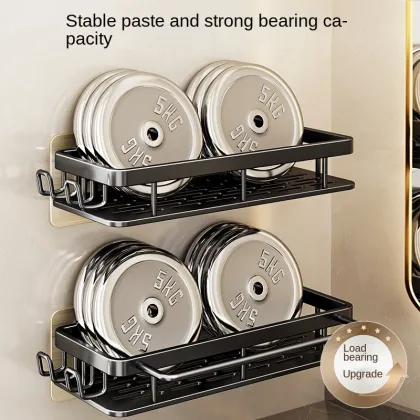 Wall-Mounted Toilet Storage Rack