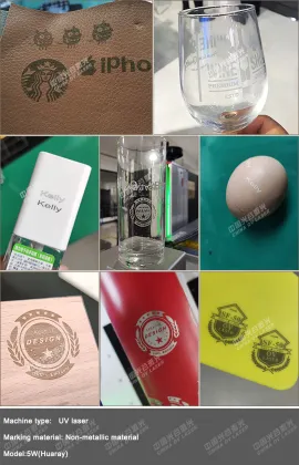 3W 5W JPT Huaray UV Laser Engraving Machine for Metal and Glass