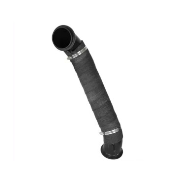Zwarte downpipe voor 2004.5-2010 6.6L GM GMC Chevy Duramax Diesel