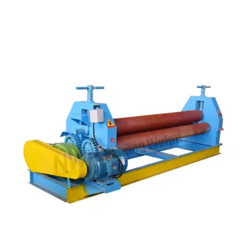 Electric 3-Roll Plate Sheet Metal Rolling Forming Machine For Sale