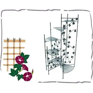 display folding plant stand