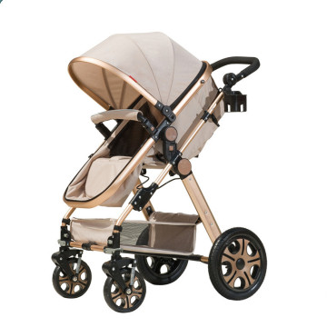 2021 Multi-Functional High Landscape Single Seat Luxury Baby Stroller for Sale