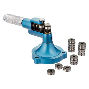 Affordable Jewelry Stone-set Rings Size Enlarger Tool Set with 16 Rollers