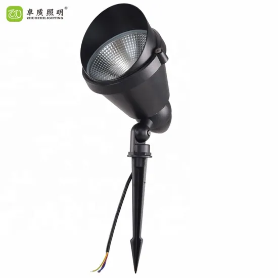 High Lumens Outdoor Tree Lighting with COB Flood Spot Light and Spike