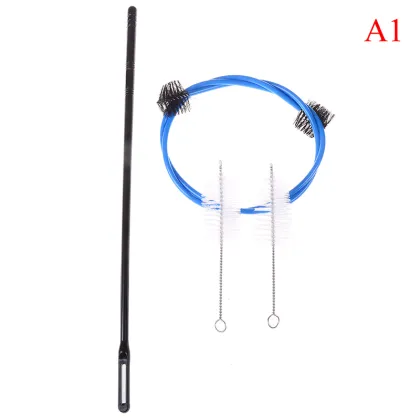4pcs Trumpet Cleaning Maintenance Kit Trumpet Mouthpiece Brush