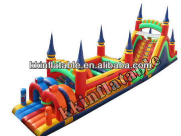Giant Inflatable Obstacle Course For Kids Play In Best Price CE Certificate
