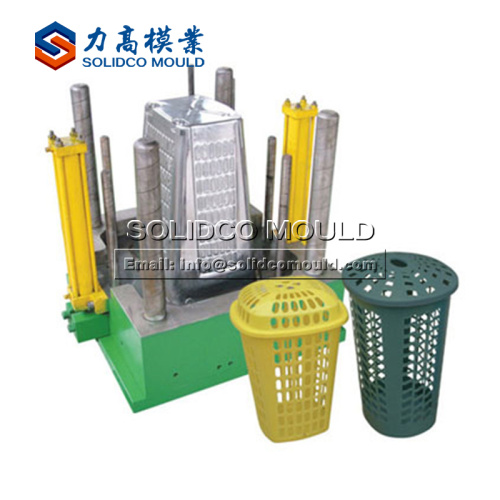 Plastic good quality injection laundry basket mould