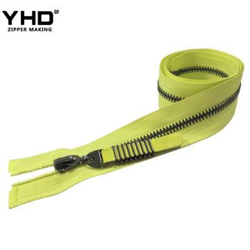 Exclusive offer small gold metal ring puller canvas fabric tape bag zipper for fashion clothes