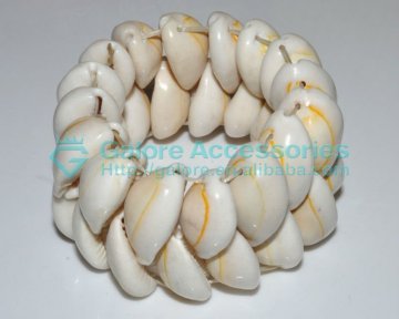 diy natural color conch shell bangles bracelet wholesale china supplier