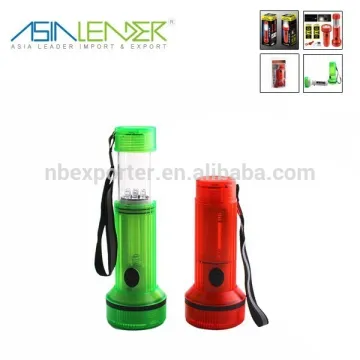 Telescope 3+7 LED Multifunction Light LED Flashlight Torch