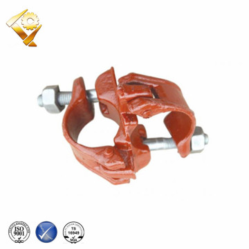 colliers de tube d'échafaudage zingué couleur coupleur à angle droit