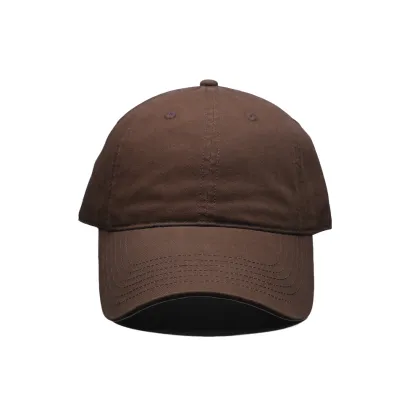 Premium Solid Color Baseball Cap in Cotton