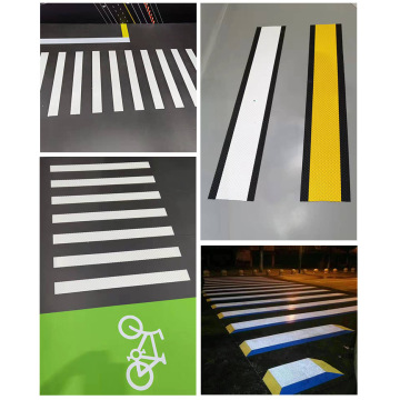 Preformed thermoplastic pavement marking tape