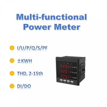 Üç faza iki istiqamətli RS485 MODBUS RTU Enerji sayğacı