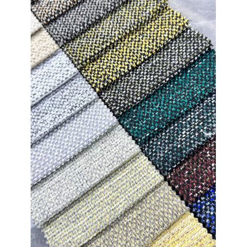 Lino de poliéster para telas de tapicería de sofás