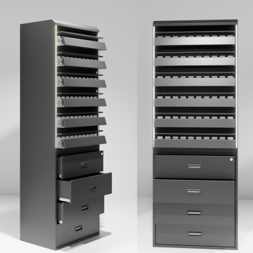Tobacco Display Stand Furniture Rack for Smoke Shops