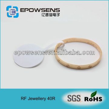 RF 8.2MHz eas jewelry label anti-theft selt adhesive lables