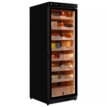 C380A Cigar Cabinet Humidor Commercial Humidor With Cedar Wood Constant Temperature Humidity Controlling For Cigars