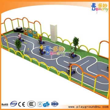 Exciting kids indoor tunnel playground racing track