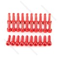 M3*8mm Aluminium 7075 Dome Head Button Screws